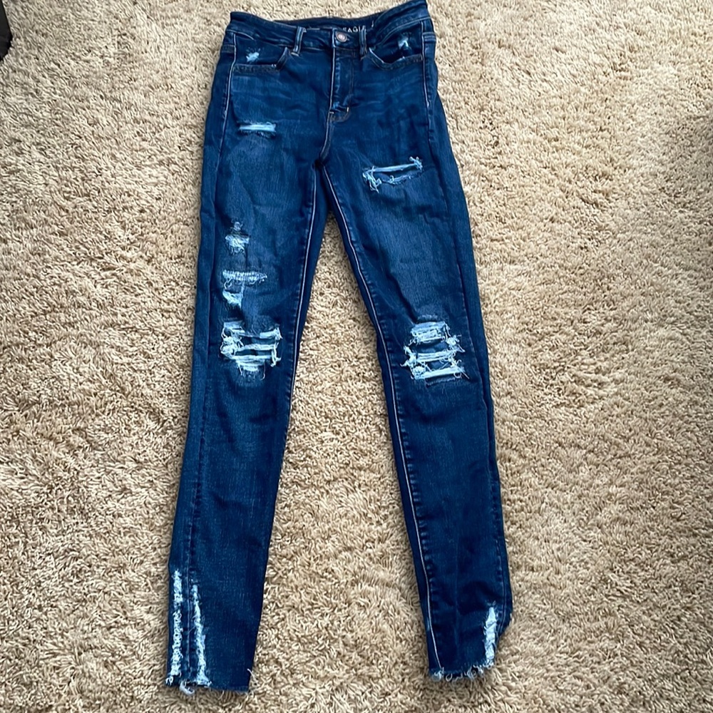 Size 4 American Eagle high rise jeggings